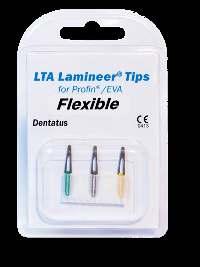 STARTER KIT LAMINEER TIPS, FLEXIBLE Diamond, Assorted Package, 3 pcs/pkg LTA-F 3 Lamineer Tips Flexible, one of each LTA-F100,