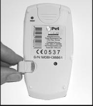 In order to ensure an accurate result, the code number on the display must also match the code number found on the g-pet Test Strip vial for your animal type. 1.