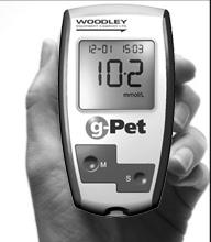 The g-pet Meter will automatically be engaged. Note: Code the g-pet Meter whenever you start a new Test Strip Vial. 2.
