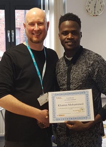 We delivered a training session on involving refugee volunteers to staff and identified clients that were interested in volunteering including a lead volunteer to act as a peer mentor to other less
