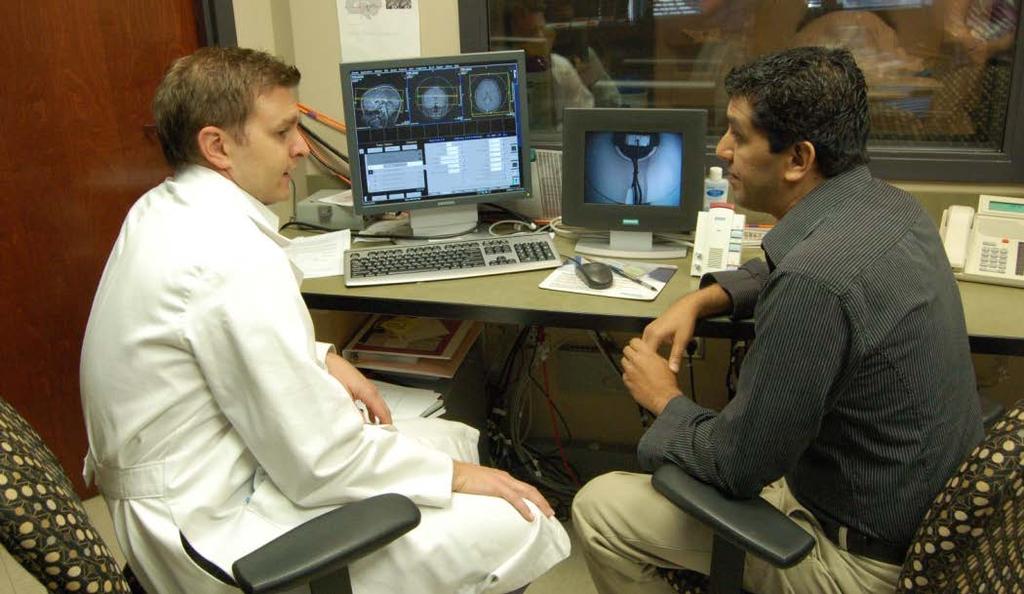 Dr. Rajesh Kana, Ph.D., (pictured above right) is an assistant professor in the UAB Department of Psychology, and was the recipient of the 2008-2009 McNulty Civitan Scientist award.