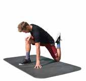 TRAINING SESSION OPEN DOORS DESCRIPTION PICTURE PICTURE PICTURE COUCH STRETCH Bring your knee as close as