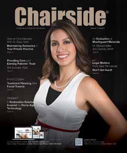INTRO DESCRIPTION Chairside magazine is published quarterly by Glidewell Laboratories.