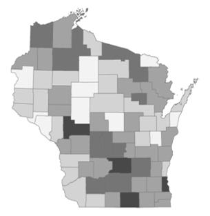 Wisconsin Opioid Hospitalizations 217 Rate per Rate per Rate per County Hospitalizations 1, County Hospitalizations 1, County Hospitalizations 1, Adams 86 419. Iowa 75 315.6 Polk 1 227.