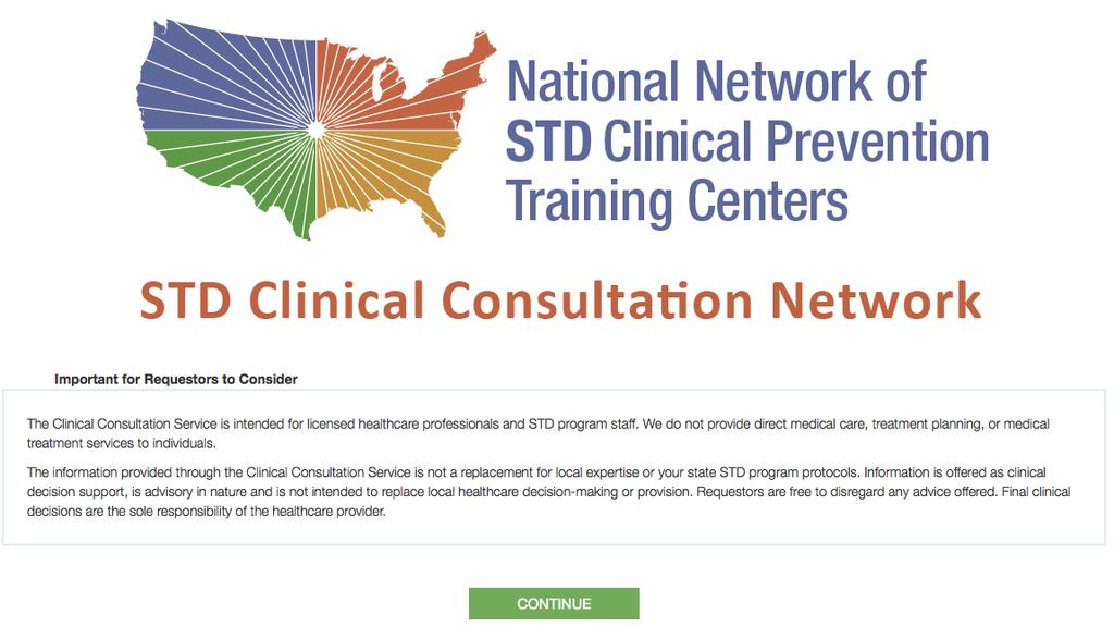 STD Clinical Consultation Network (STDCCN) Developed by Denver PTC Launched in June 2015 Provides STD clinical consultation services within 1-3 business days,