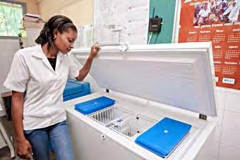 Effective vaccine cold chain is critical to achieving Gavi s immunisation goals Over 60 million children immunised every year ~1.