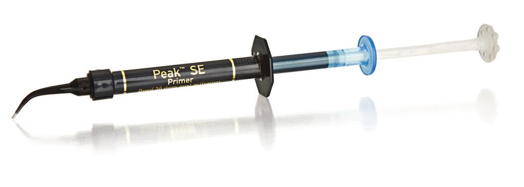 PEAK SE PRIMER (SELF-ETCH) OR ULTRA-ETCH (TOTAL-ETCH) Peak SE Primer contains a strong acid (ph 1.2) with a resin base to ensure optimal etching performance for mechanical retention.
