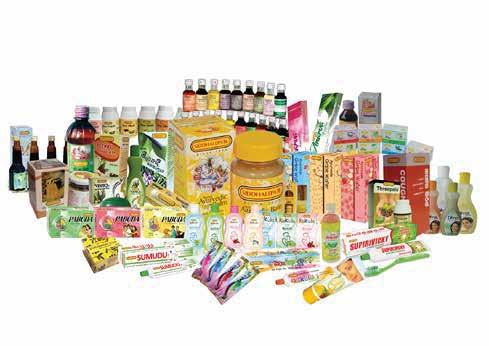 20 POPULAR SIDDHALEPA PRODUCTS Hettigoda Industries manufactures an extensive range of Ayurveda (herbal) products. The Group s top brands are: 1.