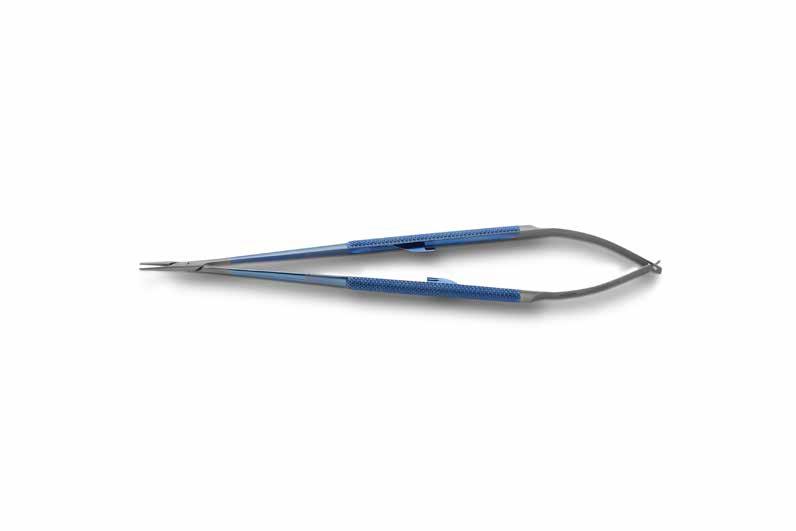 STILLE Titanium Micro Ring Forceps STILLE Titanium Micro DeBakey Forceps STILLE Titanium Micro Needle Holder STILLE Titanium Micro Needle Holder Round handle, with fine ring tips, counter-balanced.