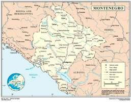 MONTENEGRO Territory: Borders: 13,812 sq. km Land: 614 km (Albania: 172 km, Croatia: 14 km, Bosnia and Herzegovina: 225 km, Serbia: 203 km). Coastline: 294 km.