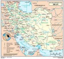 IRAN (ISLAMIC REPUBLIC OF) Territory: Borders: 1,648,195 sq. km.