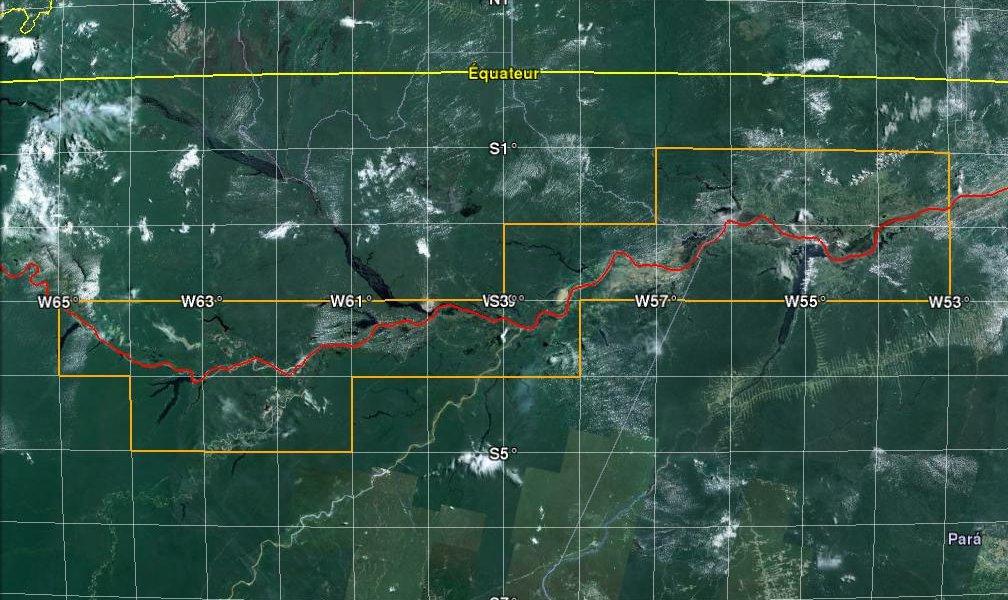 Downstream Amazon & Solimões rivers (SARin) Calmant
