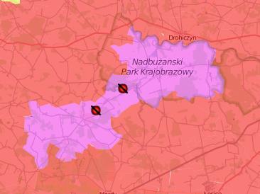siedlecki district in mazowieckie voivodeship -