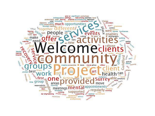 Executive summary - The Welcome Project The Welcome Project The total population of Guildford according to the 2011 Census was 137,183, Surrey Heath was 86,144 and Waverley 121,572.