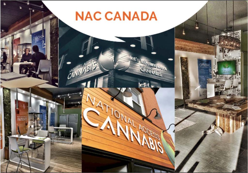 NATIONAL ACCESS CANNABIS NAC-A leading Canadian clinic group Licence to use all IP