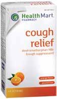 Many over the counter medications such as cough syrup