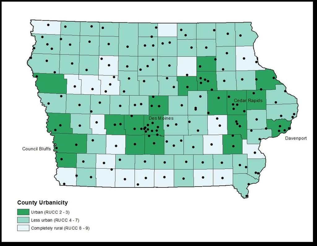 How do primary care providers colocate in Iowa?