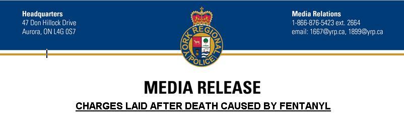 Fentanyl - Manslaughter Charges Georgina Occurrence In November 2016, the accused provided fentanyl to his brother who overdosed and died as a result.