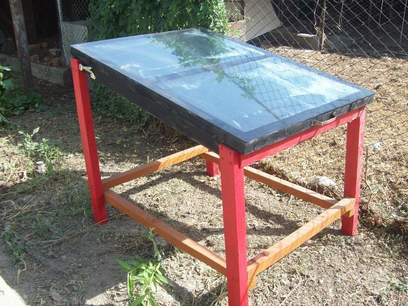 Solar food driers: Solar driers and other energy technologies can play an important role in developing new positive
