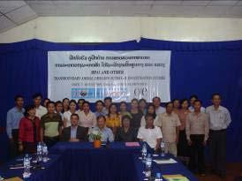 trainees; translated into Myanmar, Lao