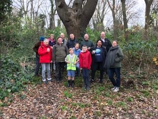 They joined forces with members of the community, Friends of Unigate woods and Lambeth council to litter pick, make paths safe and ensure the