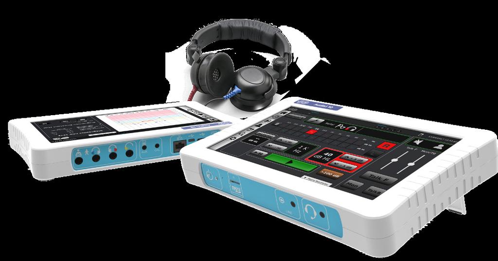 DESCRIPTION The Audixi 10 is a Two-Channel innovative digital audiometer with Internet connectivity leveraging the Tablet technology and incorporating a new and simplified calibration system.
