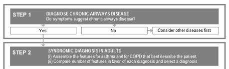 Definition : ACOS Asthma chronic airway inflammation defined by the history of typical respiratory symptoms with variable expiratory airflow limitation COPD persistent airflow limitation, usually