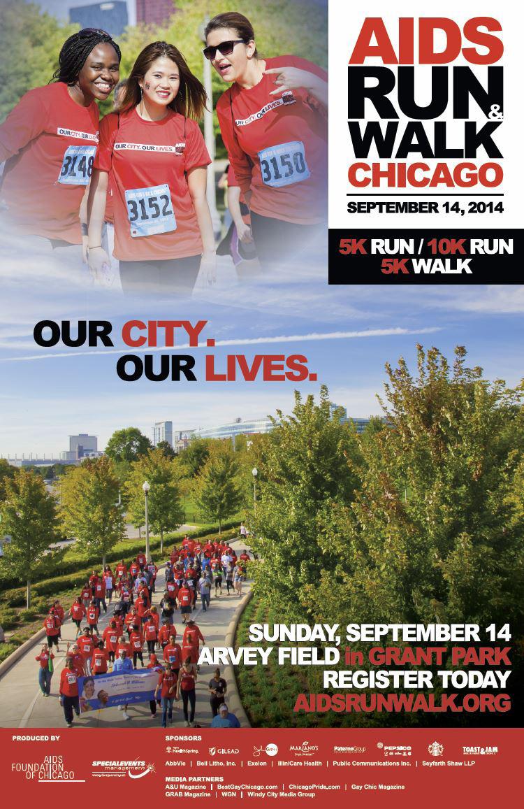 MARKETING & PROMOTIONS TOGETHER, IT IS POSSIBLE TO CHART A BETTER FUTURE FOR PEOPLE AND COMMUNITIES AFFECTED BY HIV AND AIDS AIDS RUN & WALK CHICAGO MARKETING AIDS