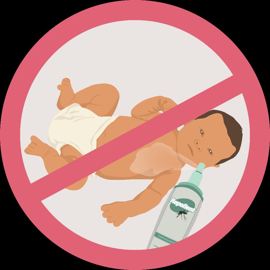 Preventing Mosquito Bites STEP 4 Protect your family For babies and children Do not use insect repellents on babies younger