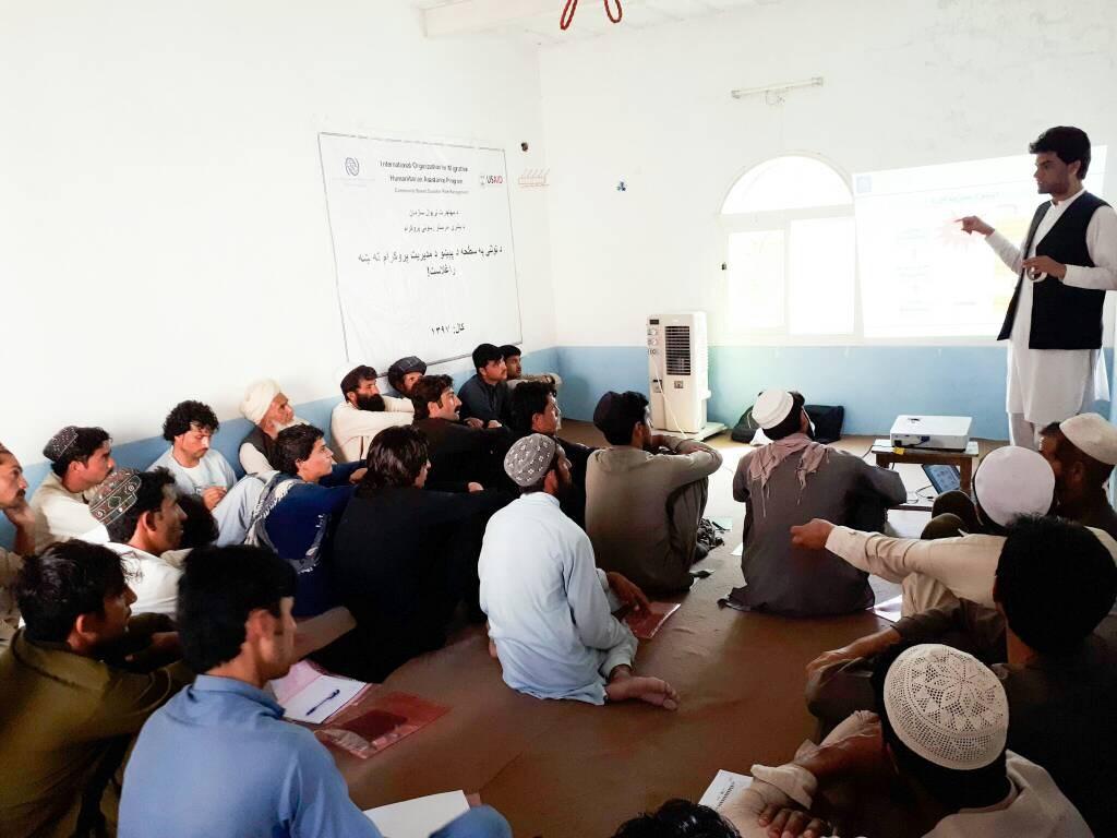 Disaster Risk Reduction (DRR): The first round of the community based disaster risk management (CBDRM) training workshop initiated in three communities of Zabul, Khost and Nangarhar provinces.
