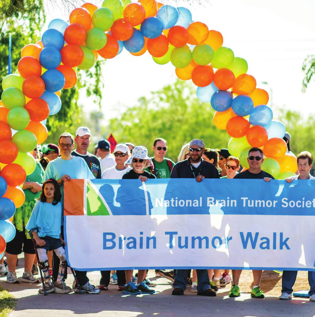 Event Sponsorship Opportunities Together, we can make a difference in the fight against brain tumors Today, nearly 700,000 people in the United States are living with a primary brain tumor, and more