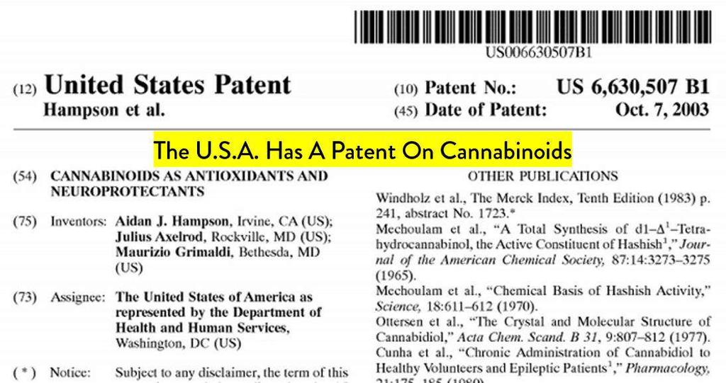 United States Patent: Cannabinoids as antioxidants and neuroprotectants 17