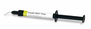Flow The Flow composite for all cavity classes Polofil NHT Flow is the ideal universal flowable composite for your surgery you can use it for all restorative indications.