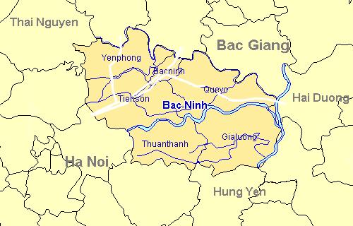 Tu Son Chau khe Figure 1: Location of Chau Khe village on the map of Tu Son town, Bac Ninh province of Vietnam 2.