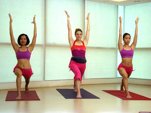 Yoga for Weight Loss Yoga tends to be less sweaty than other exercises, but it is excellent at incorporating breathing, make it a great option Focus mostly on the breath,