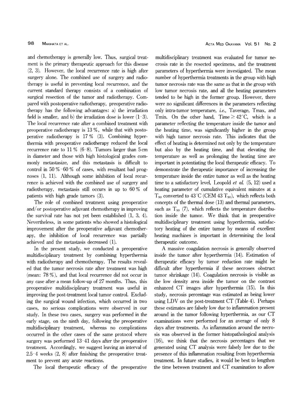 Acta Medica Okayama, Vol. 51 [1997], Iss. 2, Art.