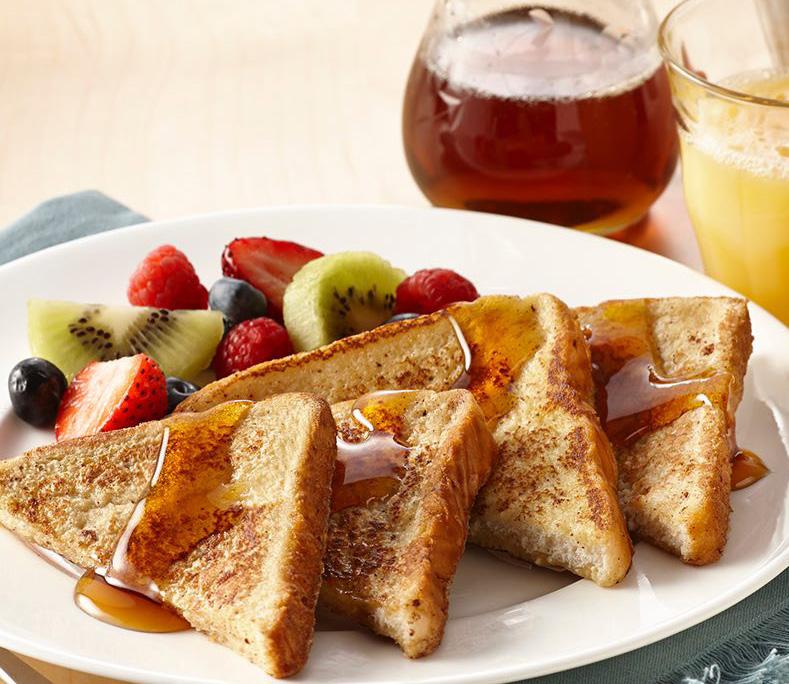 French Toast An Easy Way to Start Your Day Ingredients: 2 Servings 2-Eggs 3/4-Cup Milk 1/2- Teaspoon Cinnamon 1/2- Teaspoon Vanilla Essence 4 slices- Wholemeal/Wholegrain Toast Bread Serving