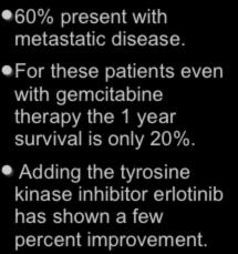 20%. Adding the tyrosine kinase inhibitor erlotinib has shown a few percent