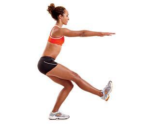 Squat Hips back, knees out, big chest Keep heels on the ground + drive through them to stand up Feet hip slightly wider than hip width
