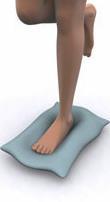 Ankle Injury Prevention and Strength Standing star balance: Barefoot Reach out as far until you start to loose ankle, knee, hip and