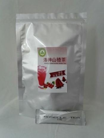 (15gx10sachets) Price MYR 40.00 Roselle Hawthorn Berry Tea Roselle hawthorn berry tea has a role in promoting metabolism and promoting blood circulation.