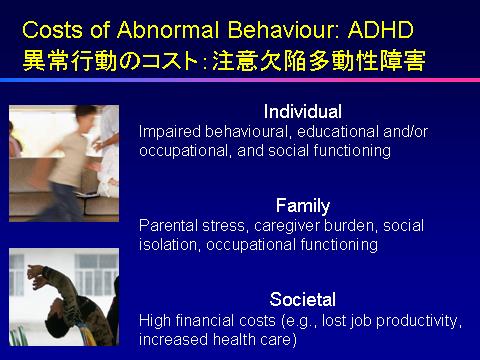 measured in terms of financial costs, negative impact on law and order, and negative impacts on whole communities. ADHD.