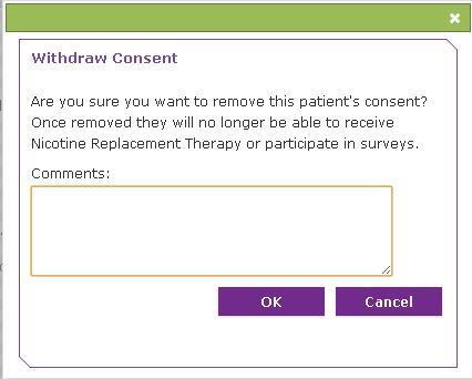 6.9 Click Next at the bottom of the screen. 6.10 On the End tab, click Finish to submit the survey. This will take you back to the Patient Profile. 6.11 On the Patient Profile, the status of this survey in the Follow-Ups section will now indicate that the survey is Complete.