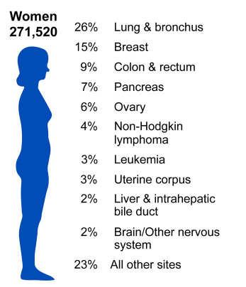 Cancer in Mexico 2008 Top 3 cancer deaths Men: Lung, prostate, and stomach Women: Breast, cervical, and liver