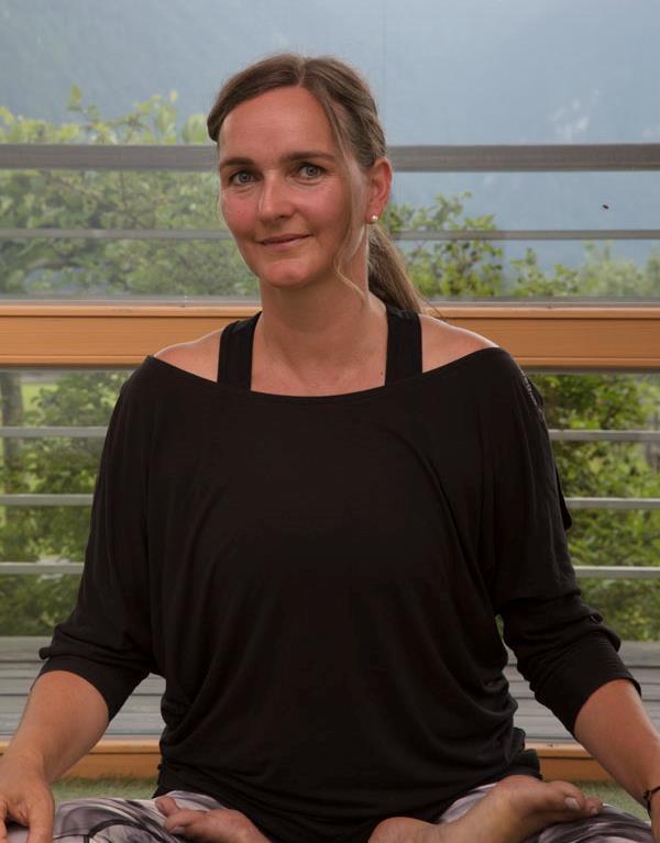 with Claudia Jochum Yoga as a retreat from everyday life Claudia Jochum is from Dornbirn in Austria and has been living in Bregenzerwald for 20 years.