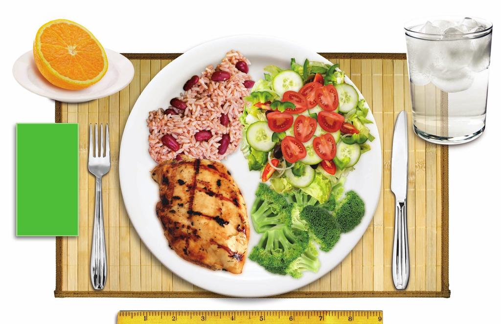 My Plate Planner A Healthy Meal Tastes Great 1/4 starch The Plate Method is a simple way to plan meals for you and your family. You don t have to count anything or read long lists of foods.