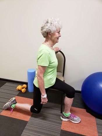 Benefit: Improves ankle mobility necessary for walking, climbing stairs, walking on different surfaces (grass, gravel, carpet etc.). Improves ability to recover from loss of balance.