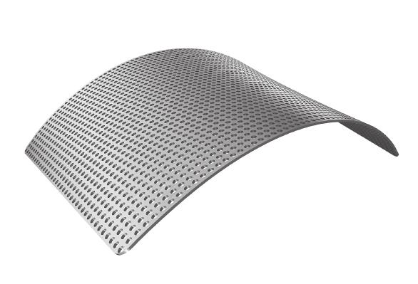 (Titanium Mesh) It assists bone neoformation, acting as a barrier hindering the migration of epithelial cells and of the conjunctive tissue, thus avoiding competition with the bone graft.