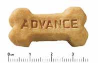 HYPOALLERGENIC SNACK Complementary food for adult dogs. Soft and tasty biscuit made with hypoallergenic ingredients. For use as an occasional snack to complete a complete diet.