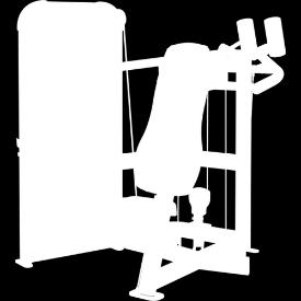 Overhead Press - Adjust your seat so that your hands are